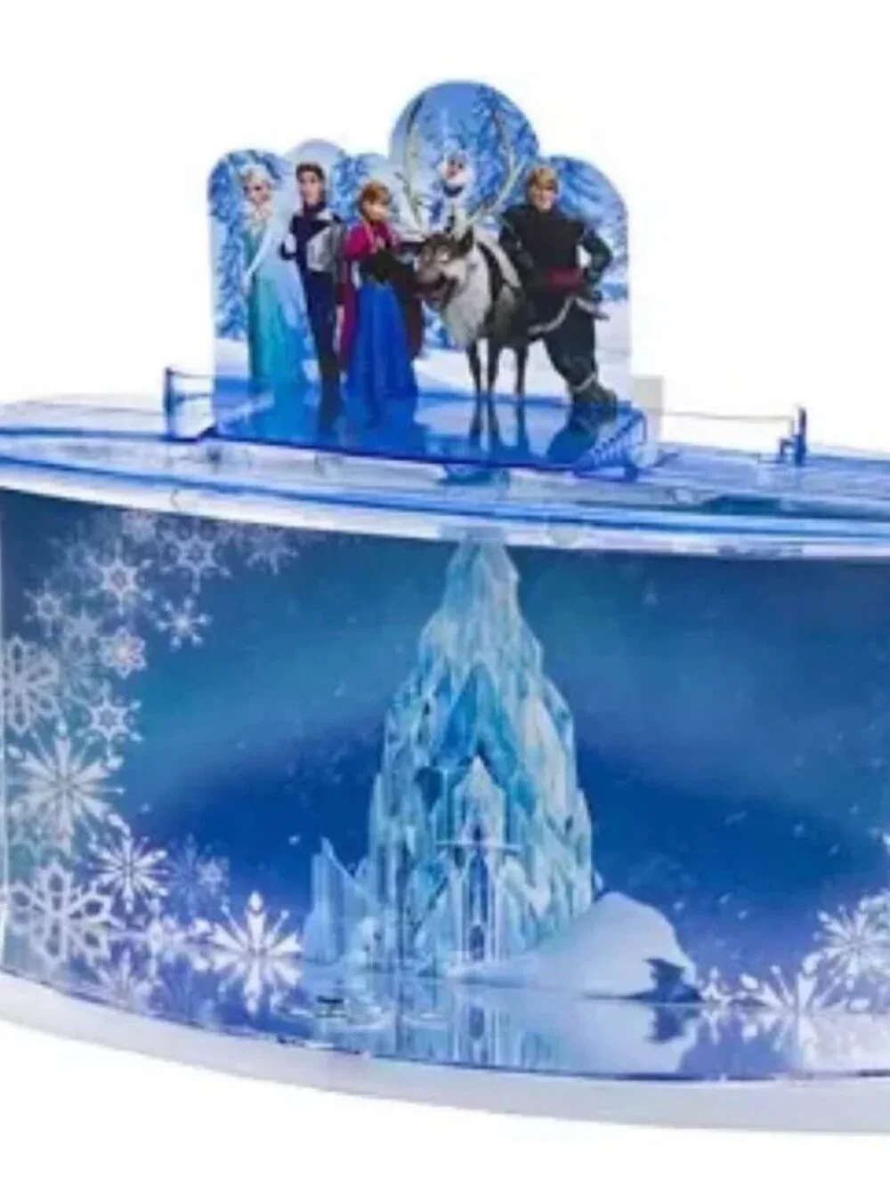 NEW Disney Frozen Betta Fish Tank Aquarium w/ Lid & Box Anna Elsa Complete